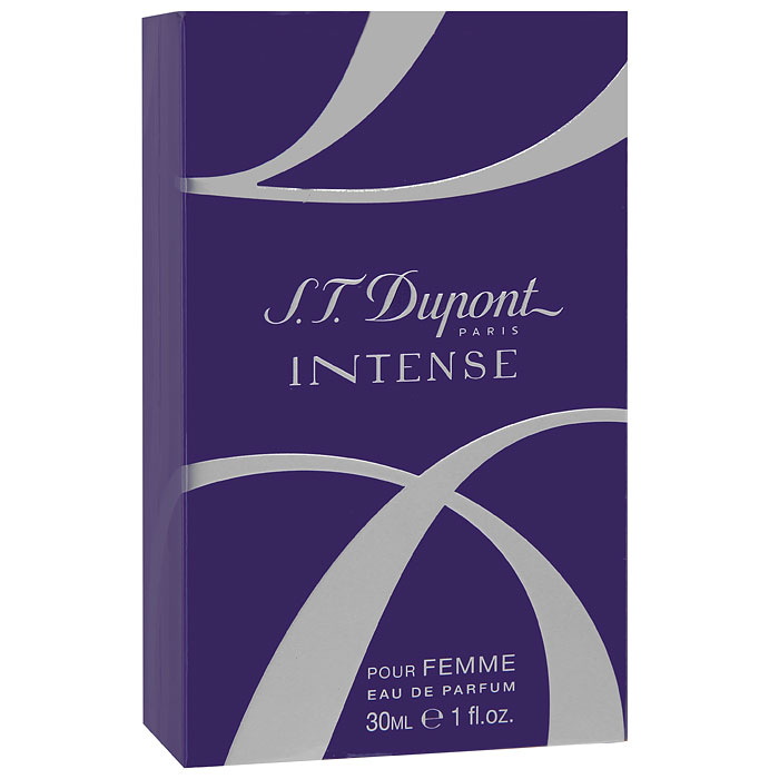 S.T. Dupont Intense Pour Femme. Парфюмерная вода, 30 мл940723 S.T. Dupont Intense Pour Femme. Парфюмерная вода, 30 мл940723S.T. Dupont Intense Pour Femme - элегантная женская композиция, передающая романтичное настроение вечернего Парижа выдержана в традиционном стиле S.T.Dupont. Классификация аромата : восточный, цветочный. Верхние ноты: бергамот, нероли, цитрусовые и зелёные ноты. Ноты сердца: флердоранж, роза, мимоза. Ноты шлейфа: мускус, сандал, амбра. Ключевые слова Волнующий, женственный, романтичный!