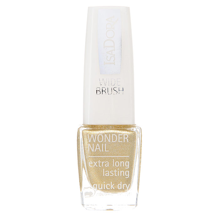 Лак для ногтей Isa Dora Wonder Nail, тон №652, цвет: золотой блеск, 6 мл220652 Лак для ногтей Isa Dora Wonder Nail, тон №652, цвет: золотой блеск, 6 мл220652Лак для ногтей Isa Dora Wonder Nail быстро сохнет и держится в течение 4-5 дней. Широкая кисточка позволяет быстро и легко нанести лак, всего за один штрих! Так же она гарантирует окрашивание без полосок. Этот лак выравнивает ногтевую поверхность и остается блестящим в течение долгого времени. Бриллиантовый блеск и красота ваших ногтей! Гипоаллергенная формула. Характеристики: Объем: 6 мл. Тон: №652. Цвет: золотой блеск. Производитель: Швеция. Артикул: 2206. Товар сертифицирован.