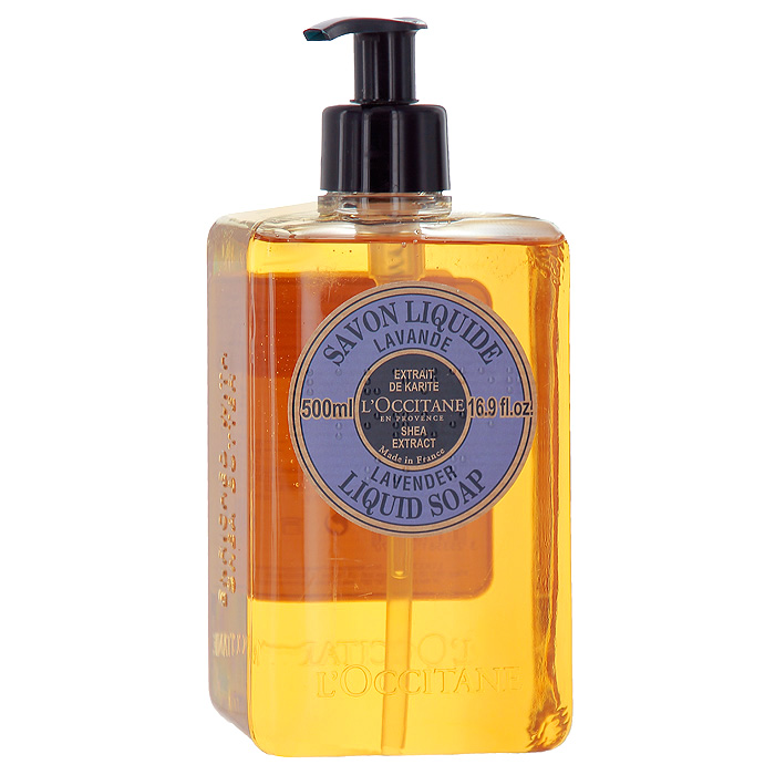 Мыло жидкое LOccitane Лаванда, 500 мл318249 Мыло жидкое LOccitane Лаванда, 500 мл318249Мыло жидкое LOccitane Лаванда достаточно мягкое даже для сухой, чувствительной и обезвоженной кожи. Содержит питательное масло карите и успокаивающий экстракт алоэ вера. Обладает ароматом лаванды.