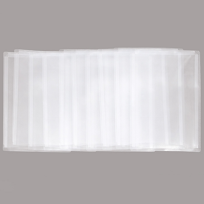 Карман расширяющийся Crystal Clear, 10 шт, формат А430642 Карман расширяющийся Crystal Clear, 10 шт, формат А430642Карман расширяющийся Crystal Clear предназначен для хранения каталогов и большого количества документов. Расширяющийся карман позволяет вместить до 200 листов общей толщиной до 20 мм. Плотная высокопрозрачная пленка защищает содержимое кармана от внешних воздействий и механических повреждений. Характеристики: Размер кармана: 35 см x 22,5 см. Формат: А4. Количество: 10 шт. Изготовитель: Китай.