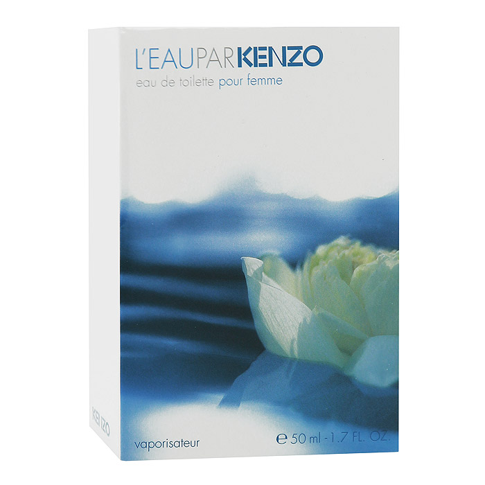 Kenzo Туалетная вода Leau Par Pour Femme, женская, 50 мл79173100 Kenzo Туалетная вода Leau Par Pour Femme, женская, 50 мл79173100Все началось с любви Kenzo к воде... источнику жизни во вселенной. Аромат Leau Par Pour Femme - это именно она, вода, простая, кристально чистая и искренняя. Классификация аромата : цветочный, цитрусовый. Верхние ноты: мята, мандарин, сирень, тростник. Ноты сердца: белый персик, амариллис, водяная лилия, перец. Ноты шлейфа: ваниль, мускус, кедр. Ключевые слова Нежный, прохладный, свежий, чувственный, легкий! Туалетная вода - один из самых популярных видов парфюмерной продукции. Туалетная вода содержит 4-10% парфюмерного экстракта. Главные достоинства данного типа продукции заключаются в доступной цене, разнообразии форматов (как правило, 30, 50, 75, 100 мл), удобстве использования (чаще всего - спрей). Идеальна для дневного использования. Товар сертифицирован.