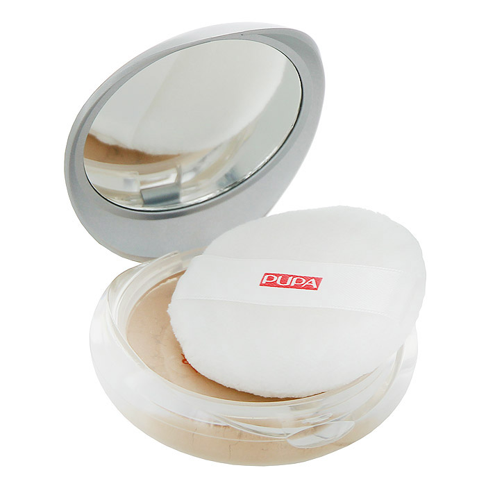 PUPA Пудра Pupa Silk Touch Loose Powder, тон №02 светло-бежевый , рассыпчатая, 9 г059702 PUPA Пудра Pupa Silk Touch Loose Powder, тон №02 светло-бежевый , рассыпчатая, 9 г059702Рассыпчатая пудра Pupa Silk Touch Loose Powder - очень нежная невесомая пудра, придающая коже лица очаровательное сияние. Легкая текстура пудры равномерно распределяется, выравнивает цвет лица и маскирует мелкие недостатки, сохраняя естественный вид кожи. Пудра имеет интенсивный матирующий эффект и сохраняет безупречный вид вашего макияжа в течение всего дня. Благодаря содержанию экстракта алоэ вера пудра Pupa Silk Touch Loose Powder деликатно увлажняет и восстанавливает кожу лица, предохраняет ее от сухости. Состав пудры не содержит веществ, закупоривающих поры и вызывающих появление комедонов. Благодаря зеркалу и удобному спонжику вы сможете корректировать свой макияж в течение дня.