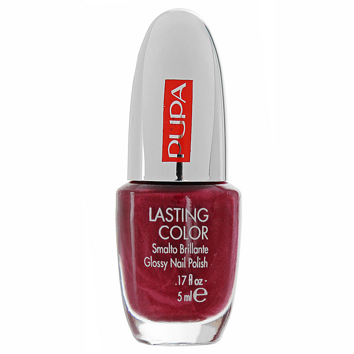 PUPA Лак для ногтей LASTING COLOR, тон 605 перламутровый вишнево-красный , 5 мл.2375605 PUPA Лак для ногтей LASTING COLOR, тон 605 перламутровый вишнево-красный , 5 мл.2375605Лак для ногтей Pupa Lasting Color, насыщенный и необыкновенно блестящий для безукоризненных ногтей, легко наносится. Достаточно одного слоя, чтобы получить ультраглянцевый и яркий маникюр. Быстрое высыхание и стойкость. Кисточка с закругленной на кончиках щетиной помогает избежать излишков лака при нанесении и гарантирует ровное покрытие. Лак для ногтей Pupa Lasting Color может использоваться в качестве основного цвета или защитного слоя. Характеристики: Объем: 5 мл. Тон: №605 (перламутровый вишневый). Производитель: Италия. Артикул: 2375605. Товар сертифицирован.