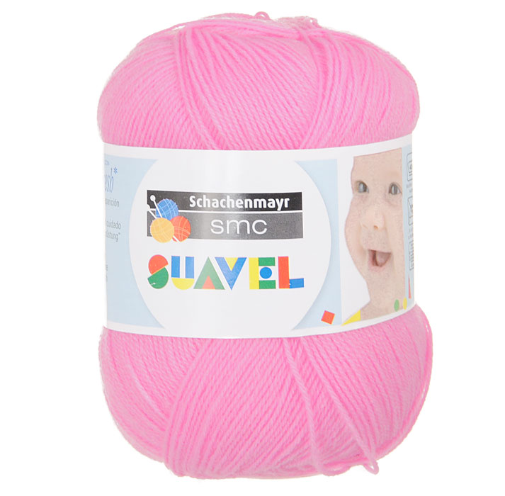 Детская пряжа для вязания Suavel, цвет: Pink / Розовый (08075), 366 м, 50 г9814876-08075 Детская пряжа для вязания Suavel, цвет: Pink / Розовый (08075), 366 м, 50 г9814876-08075Пряжа для вязания Suavel изготовлена из 100% полиакрила розового цвета. Пряжа обладает антибактериальными свойствами, поэтому детская одежда будет всегда оставаться чистой и свободной от микробов. Антибактериальная защита сохраняется даже после многократных стирок. Богатая цветовая палитра позволит выбрать как классические цвета, так и более насыщенные.