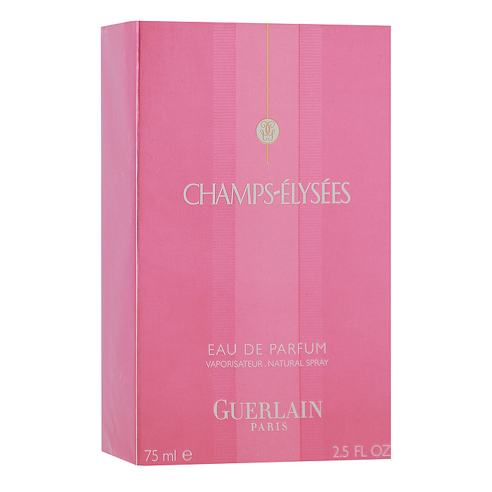 Guerlain Champs Elysees Парфюмерная вода, женская, 75 мл024398 Guerlain Champs Elysees Парфюмерная вода, женская, 75 мл024398Аромат Champs Elysees от Guerlain очень подойдет свободной и независимой женщине. Этот дневной аромат сочетает цветочные и древесные ноты лепестков розы и мимозы, ванили и будлейи. Классификация аромата : цветочный. Верхние ноты: персик, фиалка, анис, дыня. Ноты сердца: пион, мимоза, ландыш, роза. Ноты шлейфа: ваниль, кедр, сандал, бензоин. Ключевые слова Нежный, окутывающий, свежий, солнечный! Характеристики: Объем: 75 мл. Производитель: Франция. Самый популярный вид парфюмерной продукции на сегодняшний день - парфюмерная вода. Это объясняется оптимальным балансом цены и качества - с одной стороны, достаточно высокая концентрация экстракта (10-20% при 90% спирте), с другой - более доступная, по сравнению с духами, цена. У многих фирм парфюмерная вода - самый высокий по концентрации экстракта вид товара, т.к. далеко не все...