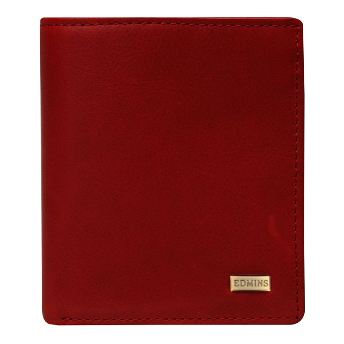 Портмоне женское Edmins, цвет: красный. 1165 ML1165 ML ED red Портмоне женское Edmins, цвет: красный. 1165 ML1165 ML ED redЖенское портмоне Edmins выполнено из натуральной кожи красного цвета с глянцевой поверхностью. Внутри состоит из двух отделений для купюр, трех плоских отделений для мелких бумаг, двух отделений для кредитных карт, визиток и прочих мелких бумаг и отделения для мелочи на кнопке. Портмоне закрывается клапаном на кнопку. Такое стильное портмоне станет отличным подарком для человека, ценящего качественные и необычные вещи. Портмоне упаковано в коробку с логотипом фирмы.