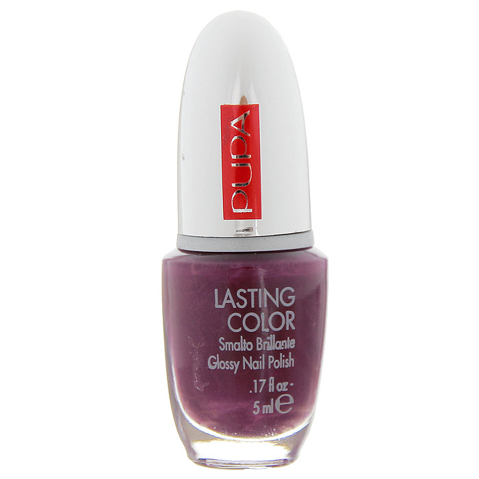 PUPAЛак для ногтей Pupa LASTING COLOR, тон №305 перламутрово-сливовый, 5 мл2375305 PUPAЛак для ногтей Pupa LASTING COLOR, тон №305 перламутрово-сливовый, 5 мл2375305Лак для ногтей Pupa Lasting Color, насыщенный и необыкновенно блестящий для безукоризненных ногтей, легко наносится. Достаточно одного слоя, чтобы получить ультраглянцевый и яркий маникюр. Быстрое высыхание и стойкость. Кисточка с закругленной на кончиках щетиной помогает избежать излишков лака при нанесении и гарантирует ровное покрытие. Лак для ногтей Pupa Lasting Color может использоваться в качестве основного цвета или защитного слоя. Характеристики: Объем: 5 мл. Тон: №305 (перламутрово-сливовый). Производитель: Италия. Артикул: 2375305. Товар сертифицирован.