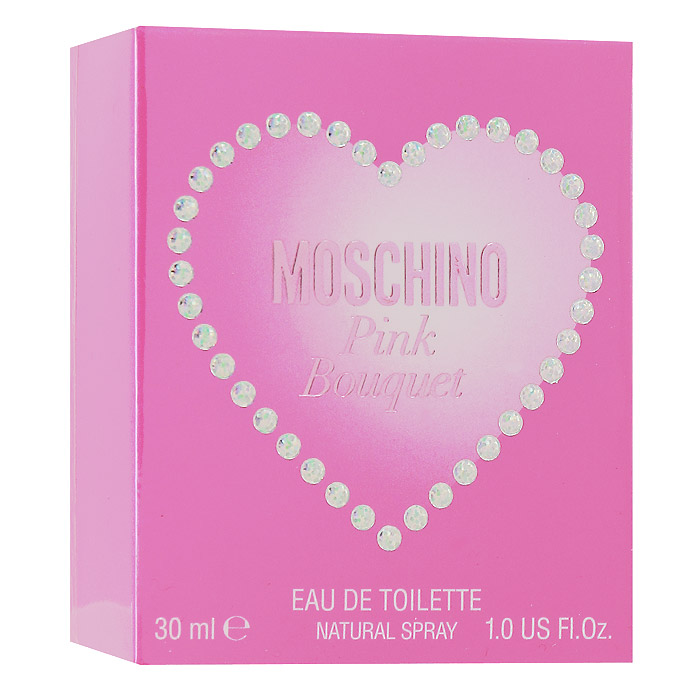 Moschino Pink Bouquet. Туалетная вода, 30 мл6L28 Moschino Pink Bouquet. Туалетная вода, 30 мл6L28Moschino Pink Bouquet - драйв, молодость, энергия, нежность, романтика и гламур - все это перемешалось в аромате Pink Bouquet, чтобы его обладательница могла воскликнуть - Я молода! Я великолепна! И весь этот мир создан только для меня. Создателем Moschino Pink Bouquet стал известный французский парфюмер Оливье Пешо (Olivier Pescheux). Классификация аромата : фруктовый, цветочный. Пирамида аромата : Верхние ноты: бергамот, ананас, малина. Ноты сердца: жасмин, ландыш, пион, фиалка. Ноты шлейфа: мускус, пряник, дубовый мох, персик. Ключевые слова Нежный, романтичный, сладкий, кокетливый!