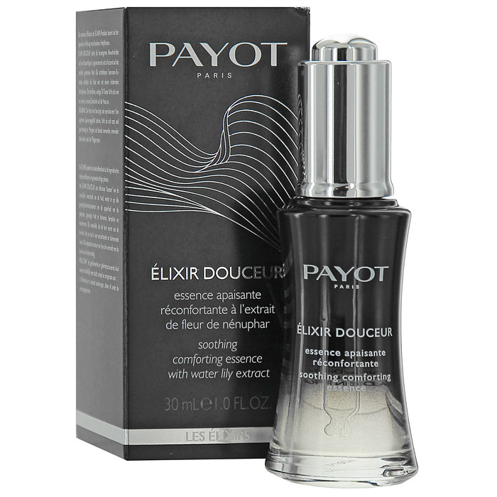 Payot Эликсир для снятия и восстановления комфорта Elixirs Douceur, для чувствительной кожи, 30 мл65057932 Payot Эликсир для снятия и восстановления комфорта Elixirs Douceur, для чувствительной кожи, 30 мл65057932Эликсир для снятия раздражений и восстановления комфорта Payot Elixirs Douceur предназначен для чувствительной кожи. Усиливая естественную защитную способность кожи, этот новый концентрат безмятежности и здоровья успокаивает, восстанавливает и преобразовывает кожу, способствуя ее нормальному и гармоничному существованию. Стимулирует естественные ресурсы эпидермиса. Экстракт цветов кувшинки воздействует на реактивные механизмы кожи, успокаивает, восстанавливает и защищает эпидермис. Структура эпидермиса улучшается, кожа избавляется от раздражений, становится эластичной и нежной, чувство комфорта мгновенно восстанавливается. Волшебство сказочной формулы обеспечивает 3 взаимодополняющих и направленных действия: Успокаивает, устраняя отеки и моментально избавляя от раздражения. Уменьшает чувствительность кожи. Восстанавливает, преобразовывая эпидермис и возвращая комфорт коже. Питает, смягчает и повышает эластичность кожи. Защищает, ...