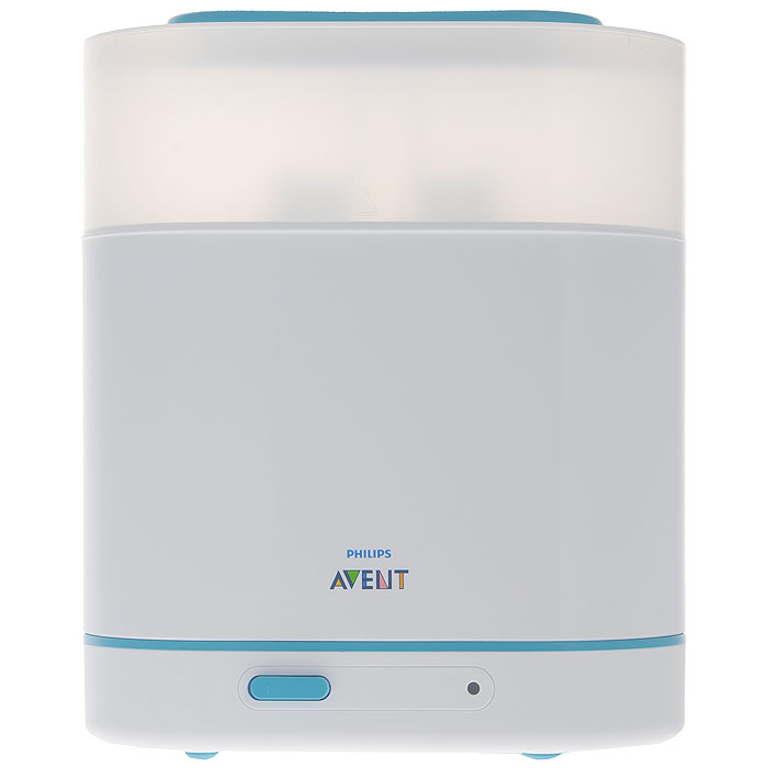 Philips Avent Стерилизатор электрический паровой 3-в-1 SCF284/03SCF284/03 Philips Avent Стерилизатор электрический паровой 3-в-1 SCF284/03SCF284/03Электрический паровой стерилизатор Philips Avent (Авент) 3в1 специально разработан для максимального упрощения стерилизации. Благодаря регулируемому размеру он занимает меньше места на кухне, при этом он вмещает все необходимые предметы для стерилизации. Функциональность 3в1 обеспечивает: 1. малый размер для стерилизации пустышек; 2. средний размер для стерилизации молокоотсосов, тарелок, ножей и вилок; 3. большой размер для стерилизации 6 бутылочек. В этом стерилизаторе можно стерилизовать бутылочки, как с узким, так и с широким горлышком, а также разные молокоотсосы и аксессуары. Это обеспечивает свободу выбора бутылочек и аксессуаров, наиболее подходящих вам и вашему ребенку. При полной загрузке стерилизатор вмещает шесть бутылочек Philips Avent объемом 330 мл. Стерилизует бутылочки и аксессуары всего за 6 минут и автоматически отключается в целях дополнительной безопасности и снижения энергопотребления. Пока иммунитет малыша не окреп в...