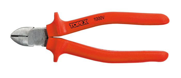 Бокорезы Topex 160 мм, до 1000 В32D517 Бокорезы Topex 160 мм, до 1000 В32D517Бокорезы Topex предназначены для резки провода из меди, алюминия и других цветных металлов. Изделие изготовлено из инструментальной стали и оснащены удобными эргономичными рукоятками. Режут провода под напряжением до 1000 В.
