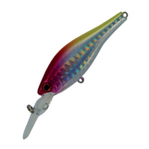 Воблер Tsuribito Super Shad, длина 6 см, вес 6,5 г. 60F/01560F/015 Воблер Tsuribito Super Shad, длина 6 см, вес 6,5 г. 60F/01560F/015Воблер Tsuribito Super Shad 60F универсальная приманка для ловли на средних глубинах. Обладает яркой и устойчивой игрой, позволяющей, меняя скорость проводки, облавливать разные слои воды. А небольшой размер и правдоподобная игра делают этот воблер очень уловистым. Характеристики: Материал: металл, пластик. Длина: 6 см. Вес: 6,5 г. Цвет тела: 015. Рабочая глубина: 2,5 м. Плавучесть - плавающий. Размер упаковки: 16,3 см х 4 см х 2,8 см. Производитель: Япония. Артикул: 60F/015.