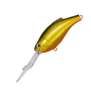 Воблер Tsuribito Deep Crank, длина 6,5 см, вес 16 г. 65SDR/00265SDR/002 Воблер Tsuribito Deep Crank, длина 6,5 см, вес 16 г. 65SDR/00265SDR/002Воблер Tsuribito Deep Crank прекрасно подходит для облавливания глубоких ям и бровок. Наиболее эффективен при ловле с лодки судака, крупной щуки и даже сома. Может использоваться при ловле троллингом, достигая очень больших глубин, где прячется самая крупная рыба. Характеристики: Материал: металл, пластик. Длина: 6,5 см. Вес: 16 г. Цвет тела: 002. Рабочая глубина: 4 м. Плавучесть - плавающий. Артикул: 65SDR/002.