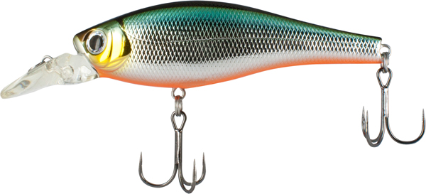 Воблер Tsuribito Super Shad, длина 10 см, вес 23,4 г. 100F-SR/504100F-SR/504 Воблер Tsuribito Super Shad, длина 10 см, вес 23,4 г. 100F-SR/504100F-SR/504Воблер Tsuribito Super Shad 100F-SR для ловли средней и крупной щуки в заброс. Так же приманку можно использовать при троллинговой ловли на небольших глубинах. Воблер обладает широкими и мощными колебаниями при проводке, что неминуемо провоцирует хищника на поклевку. При разработке формы воблера основной целью была – изготовить воблер для ловли щуки.