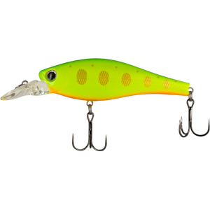 Воблер Tsuribito Super Shad, длина 10 см, вес 23,4 г. 100F-SR/506100F-SR/506 Воблер Tsuribito Super Shad, длина 10 см, вес 23,4 г. 100F-SR/506100F-SR/506Воблер Tsuribito Super Shad 100F-SR для ловли средней и крупной щуки в заброс. Так же приманку можно использовать при троллинговой ловли на небольших глубинах. Воблер обладает широкими и мощными колебаниями при проводке, что неминуемо провоцирует хищника на поклевку. При разработке формы воблера основной целью была – изготовить воблер для ловли щуки. Характеристики: Материал: металл, пластик. Длина: 10 см. Вес: 23,4 г. Цвет тела: 506. Рабочая глубина: 2,5 м. Плавучесть - плавающий. Размер упаковки: 16,3 см х 4 см х 2,8 см. Производитель: Япония. Артикул: 100F-SR/506.
