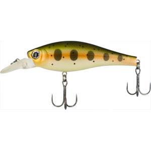 Воблер Tsuribito Super Shad, длина 10 см, вес 23,4 г. 100F-SR/089100F-SR/089 Воблер Tsuribito Super Shad, длина 10 см, вес 23,4 г. 100F-SR/089100F-SR/089Воблер Tsuribito Super Shad 100F-SR для ловли средней и крупной щуки в заброс. Так же приманку можно использовать при троллинговой ловли на небольших глубинах. Воблер обладает широкими и мощными колебаниями при проводке, что неминуемо провоцирует хищника на поклевку. При разработке формы воблера основной целью была – изготовить воблер для ловли щуки. Характеристики: Материал: металл, пластик. Длина: 10 см. Вес: 23,4 г. Цвет тела: 089. Рабочая глубина: 2,5 м. Плавучесть - плавающий. Размер упаковки: 16,3 см х 4 см х 2,8 см. Артикул: 100F-SR/089.