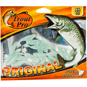 Риппер Trout Pro Original, длина 4 см, 20 шт. 3522535225 Риппер Trout Pro Original, длина 4 см, 20 шт. 3522535225Приманка предназначена для джиговой ловли хищной рыбы: окуня, судака, щуки. Специальная пластина придает приманке колебательные движения, усиливая ее сходство с живой рыбкой. Характеристики: Длина: 4 см. Цвет тела: 84 (перламутровый с блестками). Материал: эластичный полимер. Размер упаковки: 16,8 см х 14 см х 0,4 см. Производитель: Китай. Артикул: 35225.