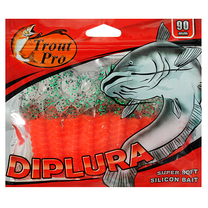 Твистер Trout Pro Diplura, длина 9 см, 10 шт. 3549535495 Твистер Trout Pro Diplura, длина 9 см, 10 шт. 3549535495Твистер Trout Pro Diplura предназначен для джиговой ловли хищной рыбы: окуня, щуки, судака. Двухвостый твистер создает визуальный объем, увеличивая эффект вибрации с помощью двух эластичных хвостов. Твистер Trout Pro Diplura - наиболее эффективная приманка для ловли малоактивной рыбы. Характеристики: Длина: 9 см. Цвет тела: 112 (красный, прозрачный хвост с черными и зелеными вкраплениями). Материал: эластичный полимер. Производитель: Китай. Артикул: 35495.