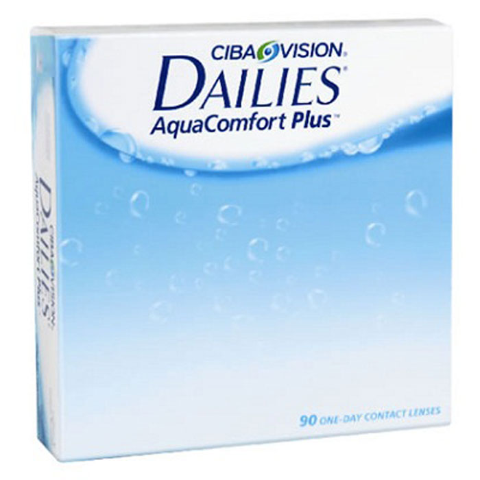 CIBA контактные линзы Dailies All Day Comfort (90шт / 8.6 / +3.50)43844 CIBA контактные линзы Dailies All Day Comfort (90шт / 8.6 / +3.50)43844МКЛ DAILIES AquaComfort Plus (30 блистеров) — это однодневные контактные линзы от всемирно известного производителя CIBA VISION. Эти линзы не нуждаются в уходе и не требуют дополнительных расходов. Контактные линзы обладают идеальной точностью и подходят более чем 90% людей, нуждающихся в коррекции зрения. Focus Dailies All Day Comfort изготавливаются из нейлонового материала нелфилкон А. Этот современный и безопасный материал дарит вам ощущение полного комфорта на весь день. Для большего удобства в обращении линзы имеют слабую тонировку. Неоспоримым достоинством Focus Dailies All Day Comfort является запатентованная технология компании CIBA VISION — Aqua Comfort. Внутри линзы содержится увлажняющий агент, который выделяется при моргании. Это позволяет вашим глазам оставаться увлажненными в течение всего срока ношения. Focus Dailies All Day Comfortи зготавливаются совершенно новым методом Light Technology, благодаря чему линзы получаются сверхтонкими с идеально ровными краями....