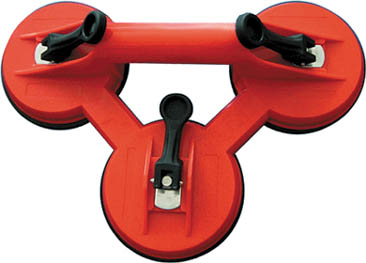 Стеклодомкрат FIT тройной16962 Стеклодомкрат FIT тройной16962Стеклодомкрат FIT предназначен для захвата, переноски и монтажа листового стекла, кафельной плитки и других листовых изделий с гладкой полированной поверхностью.