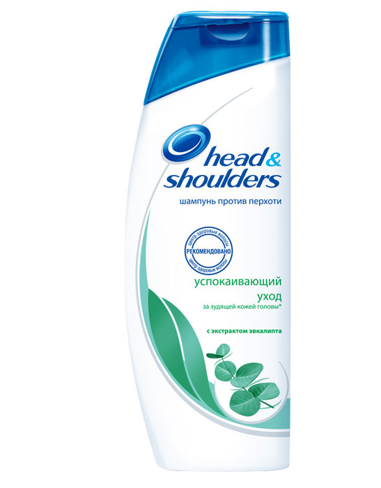 Шампунь против перхоти Head & Shoulders Успокаивающий уход, 200 млHS-81375777 Шампунь против перхоти Head & Shoulders Успокаивающий уход, 200 млHS-81375777До 100% свободы от перхоти!* Экстракт эвкалипта с охлаждающим эффектом. Шампунь с охлаждающим эффектом снимает раздражение кожи головы, вызванное перхотью, и дарит превосходный аромат и ощущение свежести. Ваши волосы станут мягкими и послушными. Деликатная формула для ежедневного использования. *видимой перхоти при регулярном применении Товар сертифицирован.