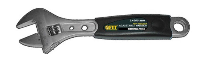 Ключ разводной FIT, 200 мм, 0-30 мм70162 Ключ разводной FIT, 200 мм, 0-30 мм70162Ключ разводной FIT предназначен для отвинчивания и завинчивания гаек, болтов, винтов и других резьбовых соединений, при выполнении различных слесарно-монтажных работ. Ключ снабжен мерной шкалой.