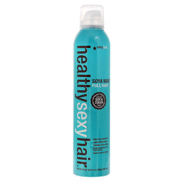 Sexy Hair Спрей для волос Healthy, сильной фиксации, 300 млЗД3 Sexy Hair Спрей для волос Healthy, сильной фиксации, 300 млЗД3Спрей для волос Sexy Hair Healthy с протеинами сои защищает волосы от влажности, воздействия солнечных лучей, придает им силу, а пшеница усиливает блеск и эластичность. Прекрасно фиксирует волосы. Наносить по всей длине сухих волос. Для создания дополнительного объема распылить спрей у корней волос. Легко удаляется при расчесывании. Характеристики: Объем: 300 мл. Производитель: США. Товар сертифицирован.