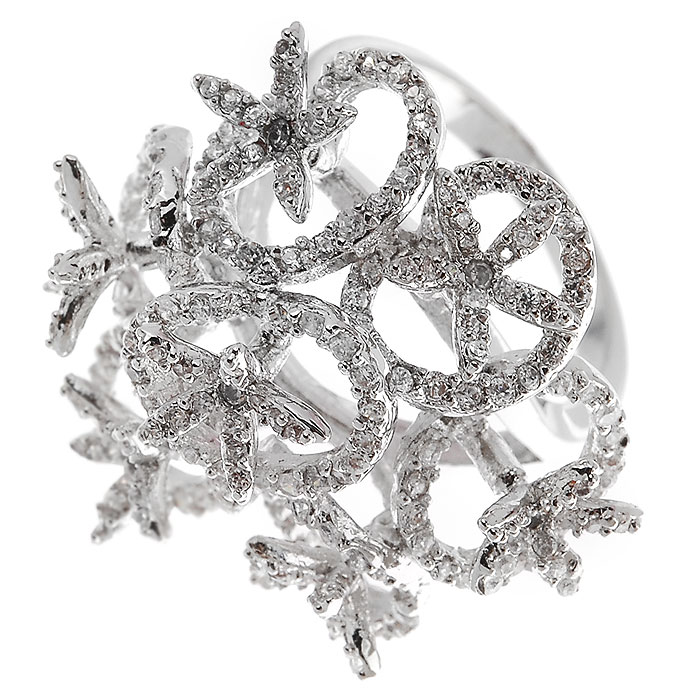 Кольцо Lovely Jewelry, цвет: серебристый. Размер 17. КС1006КС1006 Кольцо Цвет: серебро Кольцо Lovely Jewelry, цвет: серебристый. Размер 17. КС1006КС1006 Кольцо Цвет: сереброОригинальное кольцо Lovely Jewelry, выполнено из металла с гальваническим покрытием родием, украшено цирконом. Такое кольцо позволит вам с легкостью воплотить самую смелую фантазию и создать собственный, неповторимый образ. Кольцо упаковано в бархатный мешочек. Характеристики: Материал: металл, циркон. Покрытие: родий. Размер кольца: 17 см. Размер декоративной части: 3 см х 3 см. Артикул: КС1006.