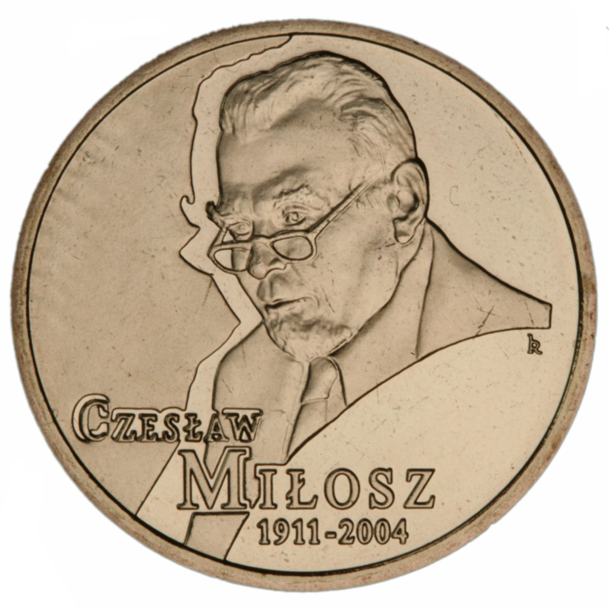   2  Czeslaw Milosz (1911 - 2004). , , , . , 2011 L2070 E  2  Czeslaw Milosz (1911 - 2004). , , , . , 2011 . :   -  CuAlZnSn. : 27 . : ,     (UNC).