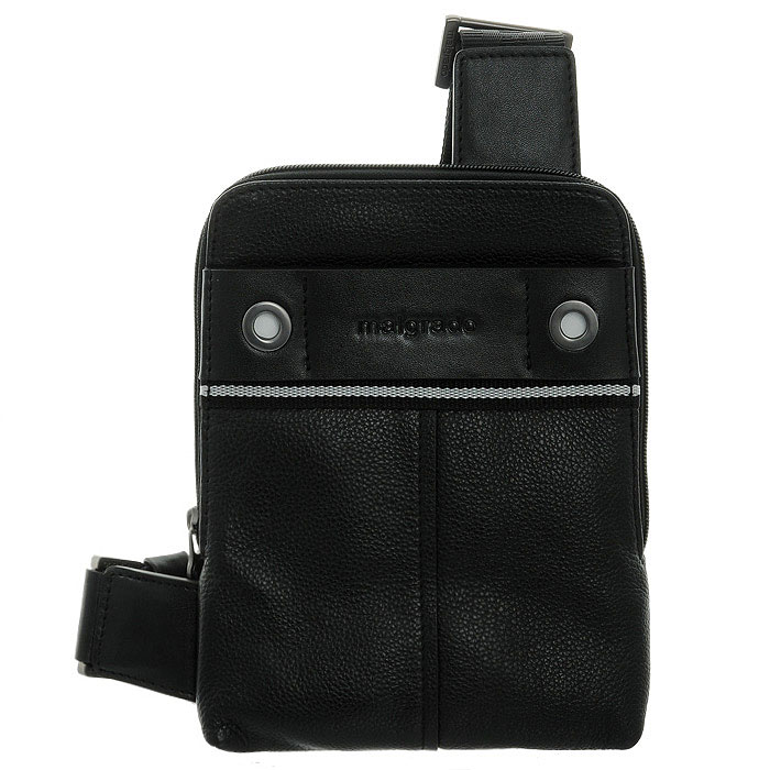 Сумка мужская Malgrado, цвет: черный. BR12-513B4743BR12-513B4743 black сумка мужская Malgrado Сумка мужская Malgrado, цвет: черный. BR12-513B4743BR12-513B4743 black сумка мужская MalgradoМужская сумка Malgrado, выполнена из натуральной кожи. Основное отделение закрывается молнией. В основном отделе кармашек для мобильного телефона и карман на молнии. С внешней стороны сумочки сумки спереди и сзади небольшие кармашки на магнитных кнопках. Модель снабжена плечевым ремнем. Характеристики: Материал: натуральная кожа, текстиль, металл. Размер сумки: 24 см х 18 см х 2 см. Цвет: черный. Артикул: BR12-513B4743.