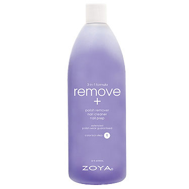 Zoya Жидкость для снятия лака для ногтей 3-в-1 Remove+, 960 млZTRM03 Zoya Жидкость для снятия лака для ногтей 3-в-1 Remove+, 960 млZTRM03Формула-прорыв, обеспечивающая всестороннее воздействие, и дающая эффект как от использования нескольких различных продуктов. Увлажняет, питает и укрепляет ногтевую пластину. Действует одновременно как очищающее, и как подготовительное средство, устраняет следы жира, лака и пятен, препятствующих совершенному нанесению лака. Помогает повысить стойкость лака. Применение: намочите салфетку средством и массирующими движениями нанесите на ноготь, чтобы размягчить лак. Вытрите насухо. Повторите перед нанесением базового покрытия для достижения безупречного результата! Remove+ действует в качестве подготовительного средства на начальной стадии в процессе маникюра, очищающее средство удаляет лишние частицы, масла и остатки применявшихся ранее продуктов с поверхности ногтевой пластины. Средство для снятия лака удаляет лак, одновременно увлажняя ногти. Характеристики: Объем: 960 мл. Артикул: ZTRM03. Производитель: США. ...