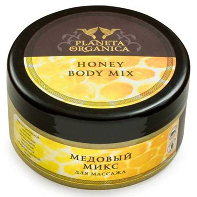 Planeta Organica Масло для массажа Медовый микс, 300 мл071-1-0205 Planeta Organica Масло для массажа Медовый микс, 300 мл071-1-0205Масло для массажа Planeta Organica Медовый микс - нежная текстура для легкого массажа. Обеспечивает активное клеточное питание кожи. Мед мануки, богатый антиоксидантами, обладает уникальными бактерицидным и регенерирующим свойствами. Повышает эластичность и упругость кожи. В Новой Зеландии древние племена маори считали кустарник мануки целебным и использовали его для лечения многих недугов. Мед мануки обладает уникальными бактерицидным и регенерирующим свойствами и богат антиоксидантами, которые незаменимы для кожи. Мед защищает кожу от негативного воздействия внешней среды, обеспечивает кожу питательными веществами и предотвращает потерю жидкости, тем самым уменьшая признаки старения. Органическое масло карите содержит незаменимые жирные кислоты в высокой концентрации, которые активизируют защитные функции кожи, обеспечивают активное клеточное питание и восстанавливают естественный гидробаланс. Прополис обладает регенерирующим свойством, благодаря чему...