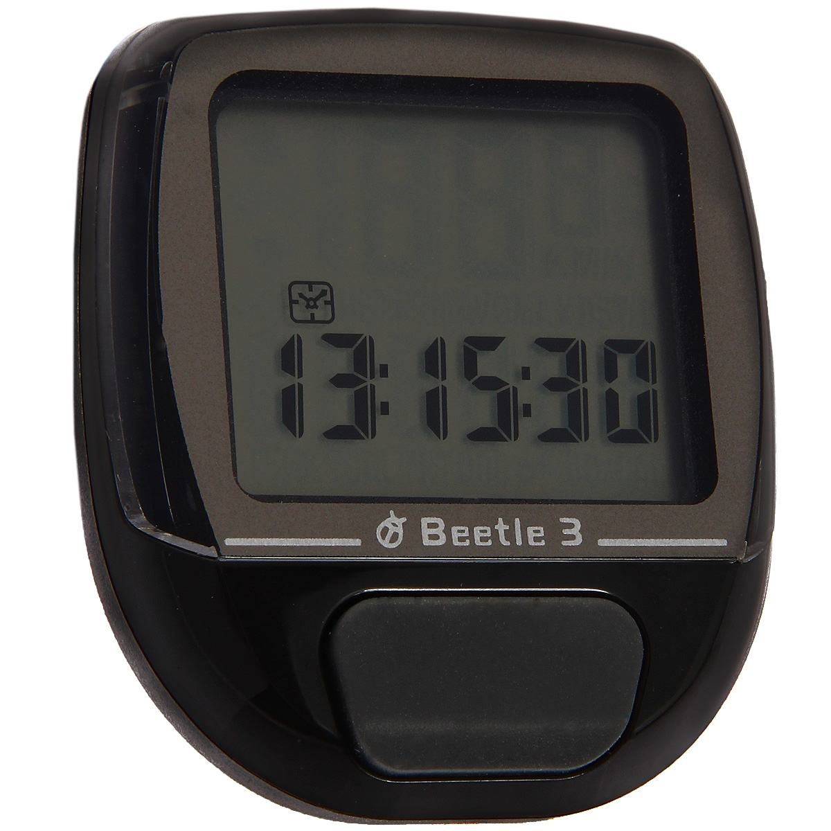 Велокомпьютер Beetle-3, 8 функций, цвет: черный30237 Велокомпьютер Beetle-3, 8 функций, цвет: черный30237Проводной велокомпьютер Beetle-3 с восьмью функциями в стильном корпусе предназначен для использования при занятиях велоспортом, велотуризмом и просто катании на велосипеде. Имеет отличную водо и пылезащиту. Велокомпьютер определяет скорость движения с точностью до десятых долей, дистанцию - с точностью до 10 метров. На дисплее функции поочередно сменяют друг друга. Все операции и настройки выполняются одной кнопкой. Характеристики: Материал: пластик, металл. Размер велокомпьютера: 4 см x 5 см x 2 см. Размер упаковки: 8,5 см x 7,5 см x 4 см. Изготовитель: Китай.