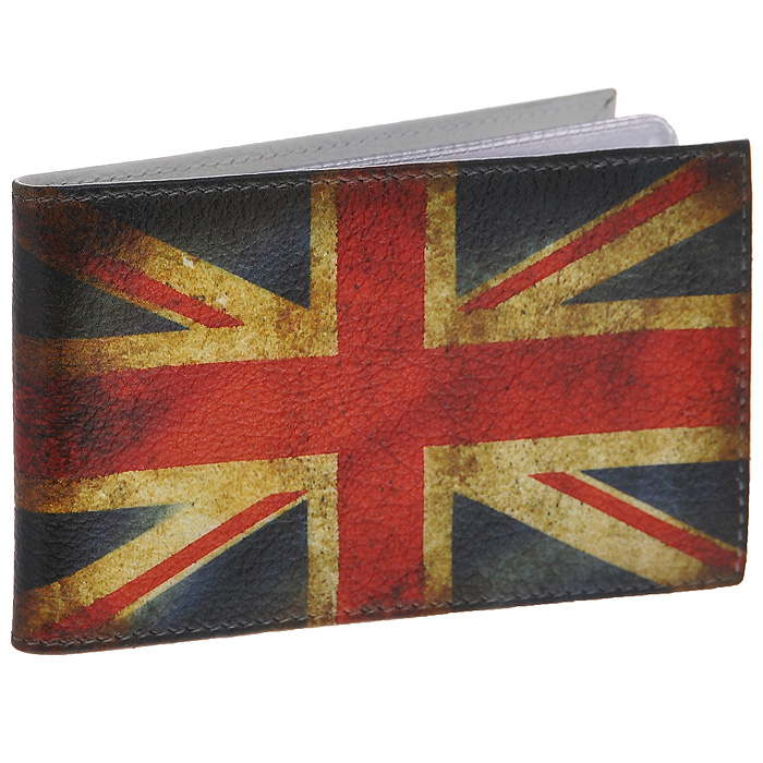 Визитница горизонтальная Perfecto UK. GVZ-PR-0014GVZ-PR-0014 Визитница горизонтальная Perfecto UK. GVZ-PR-0014GVZ-PR-0014Стильная горизонтальная визитница UK выполнена из натуральной кожи и оформлена изображением британского флага. Внутри содержится блок из прозрачного пластика на 36 визиток. Визитница UK - это не только практичная вещь для хранения пластиковых карт, но и модный аксессуар, который подчеркнет ваш неповторимый стиль.