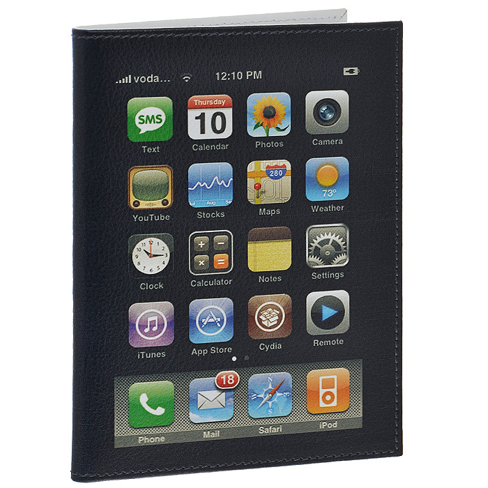 Обложка для паспорта Perfecto iPhone. PS-PR-0049PS-PR-0049 Обложка для паспорта Perfecto iPhone. PS-PR-0049PS-PR-0049Стильная обложка для паспорта выполнена из натуральной кожи черного цвета в виде айфона. На внутреннем развороте - два кармашка из прозрачного пластика. Обложка не только поможет сохранить внешний вид ваших документов и защитит их от повреждений, но и станет стильным аксессуаром, который подчеркнет ваш неповторимый стиль. Характеристики: Материал: натуральная кожа, пластик. Цвет: черный. Размер обложки: 9,5 см х 13,7 см. Размер упаковки: 11 см х 14,5 см х 1 см. Артикул: PS-PR-0049.