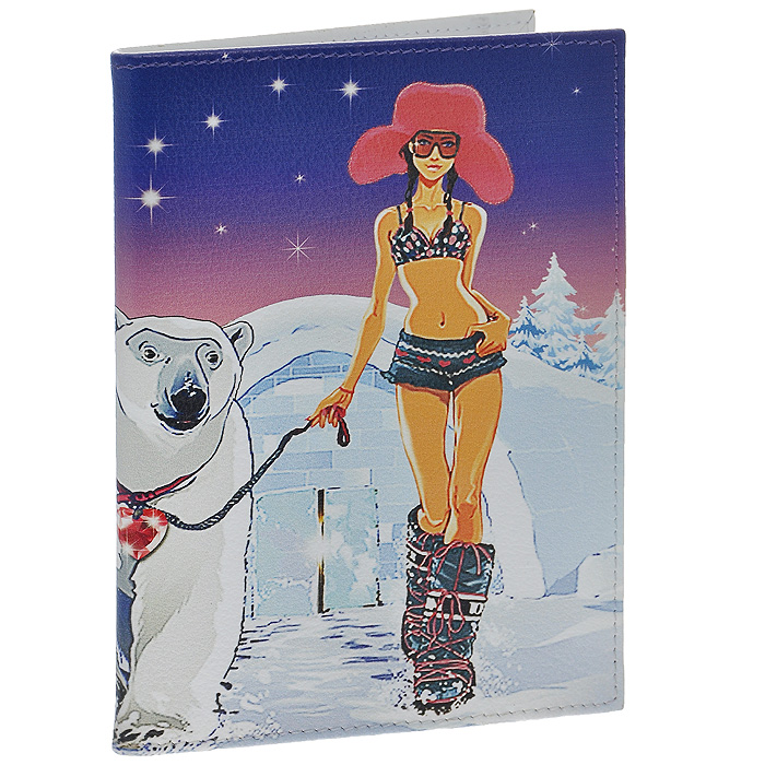 Обложка для паспорта Perfecto I Love Russia. PS-GL-0035PS-GL-0035 Обложка для паспорта Perfecto I Love Russia. PS-GL-0035PS-GL-0035Стильная обложка I Love Russia выполнена из натуральной кожи и оформлена изображением девушки с белым медведем на поводке. На внутреннем развороте - два кармашка из прозрачного пластика. Обложка не только поможет сохранить внешний вид ваших документов и защитит их от повреждений, но и станет стильным аксессуаром, который подчеркнет ваш неповторимый стиль. Характеристики: Материал: натуральная кожа, пластик. Размер обложки: 9,5 см х 13,7 см. Размер упаковки: 11 см х 14,5 см х 1 см. Артикул: PS-GL-0035.