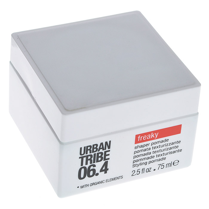 Urban Tribe Стайлинг-крем Freaky для укладки волос, 75 мл51893 Urban Tribe Стайлинг-крем Freaky для укладки волос, 75 мл51893Стайлинг-крем Urban Tribe Freaky для укладки волос легко моделирует прическу, подходит для создания любых эффектов, придания формы, исключительного объема и эластичности волосам. Крем растворяется в воде, не склеивает волосы и не оставляет эффект жирных волос. Высокотехнологичный покрывающий ингредиент придает волосам эластичность и создает эффект памяти. Фиксирующий полимер создает эффект покрытия волос для более длительного сохранения укладки. Органические, эко-сертифицированные элементы оказывают увлажняющее, ухаживающее и антиоксидантное действие.