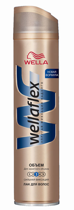 Wellaflex Лак для волос Длительная поддержка объема, сильная фиксация, 250 млWF-81145210 Wellaflex Лак для волос Длительная поддержка объема, сильная фиксация, 250 млWF-81145210Лак для волос Wellaflex Длительная поддержка объема сильной фиксации обеспечивает упругую фиксацию и заметный объем прически до 24 часов. Формула Запас Объема и гибкости образует на волосах структуру, которая, пружиня, помогает поддерживать длительный объем прически. Не склеивает волосы. Помогает сохранить эластичность волос и защитить их от УФ-лучей. Характеристики: Объем: 250 мл. Производитель: Франция. Товар сертифицирован.