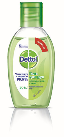 Dettol Гель для рук, с алоэ, 50 мл4607109405956 Dettol Гель для рук, с алоэ, 50 мл4607109405956Гель для рук Dettol обеспечивает чистоту и защиту рук на 99,9%. Благодаря экстракту алоэ освежает кожу рук, не оставляет ощущения стянутости. Идеален для использования всегда и везде, когда необходимо очищение рук. Удобен в ситуациях, когда нет возможности использовать воду - вне дома, на прогулке с детьми, в путешествиях, во время пикников и занятий спортом. Характеристики: Объем: 50 мл. Производитель: Таиланд. Товар сертифицирован.
