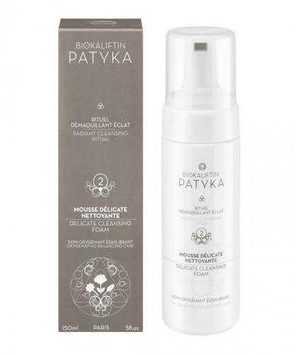 Patyka Пенка для лица, очищающая, 150 млPTK0012 Patyka Пенка для лица, очищающая, 150 млPTK0012Мягкая очищающая пенка Patyka защищает, балансирует, оживляет и способствует обновлению клеток. Кожа становится чистой, сбалансированной и обогащенной кислородом, она выглядит более мягкой и здоровой.