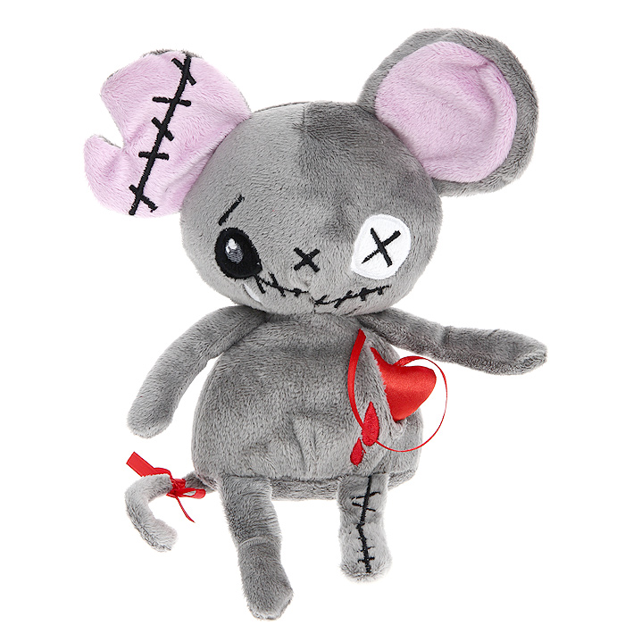 Мягкая игрушка Magic Bear Toys Мышь живое сердце, 20 смGS8550-M-23 Мягкая игрушка Magic Bear Toys Мышь живое сердце, 20 смGS8550-M-23Оригинальная дизайнерская игрушка Magic Bear Toys Мышь живое сердце выполнена в виде серой мышки с атласным сердцем, вынимающимся из кармашка. Игрушка изготовлена из нетоксичного текстильного материала с коротким ворсом, благодаря чему ее будет приятно держать в руках. Такая игрушка порадует вас оригинальностью идеи и высоким качеством исполнения и станет прекрасным подарком для детей и взрослых.