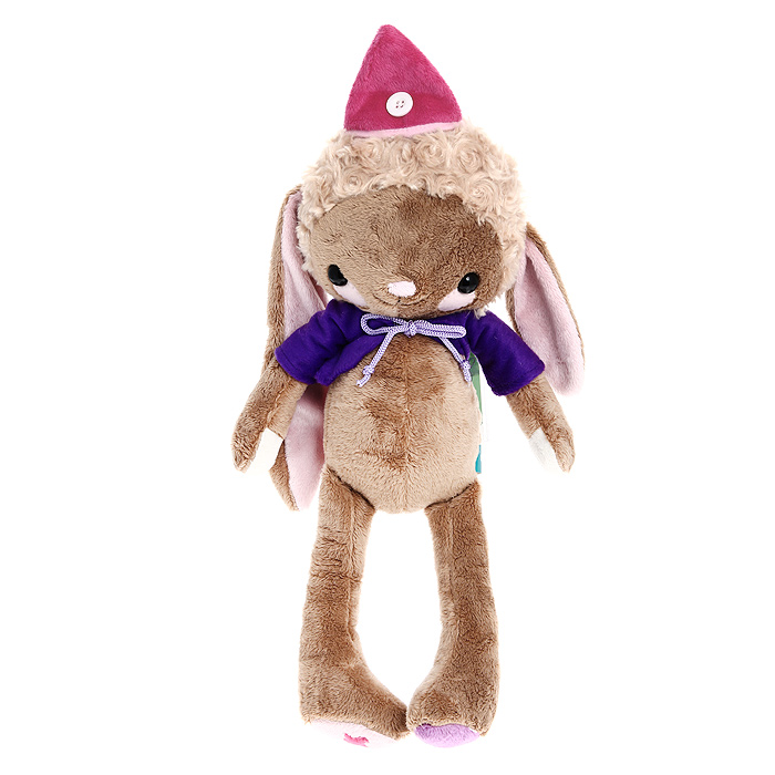 Мягкая игрушка Magic Bear Toys Кролик Циркус мальчик, 30 смSAV1285-PK Мягкая игрушка Magic Bear Toys Кролик Циркус мальчик, 30 смSAV1285-PKОригинальная дизайнерская игрушка Magic Bear Toys Кролик Циркус мальчик выполнена в виде коричневого кролика в розовом колпаке. Игрушка изготовлена из нетоксичного текстильного материала с коротким ворсом, благодаря чему ее будет приятно держать в руках. Такая игрушка порадует вас оригинальностью идеи и высоким качеством исполнения и станет прекрасным подарком для детей и взрослых. Характеристики: Высота: 30 см. Материал: текстиль. Материал наполнителя: силиконизированное волокно, пластиковые гранулы. Производитель: Китай. Артикул: SAV1285-PK.