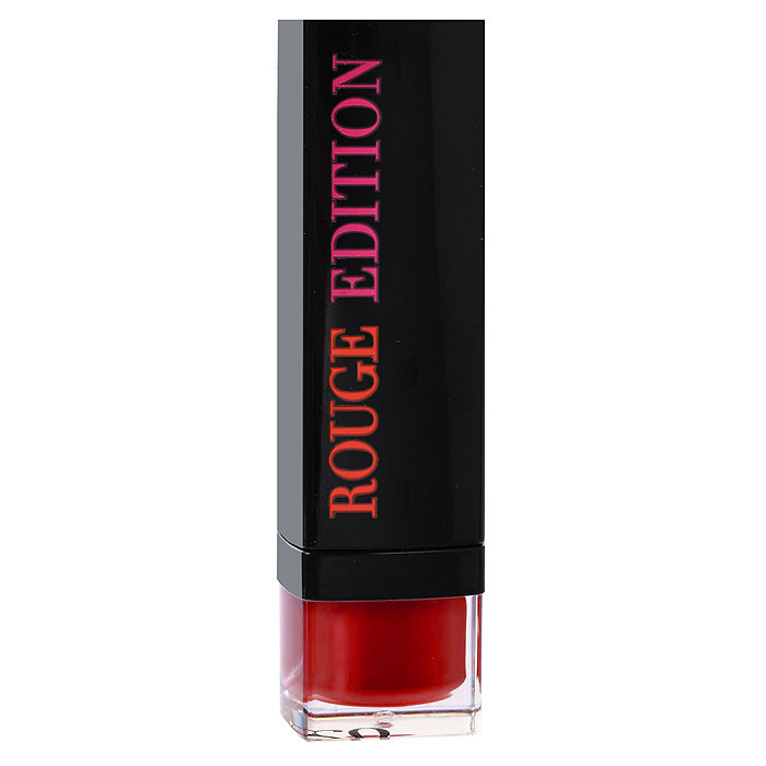 Bourjois Помада для губ Rouge Edition, тон №13 (Rouge Jetset), 3,5 г323132 Bourjois Помада для губ Rouge Edition, тон №13 (Rouge Jetset), 3,5 г323132Помада для губ Bourjois Rouge Edition - роскошные оттенки на пике моды! Модные оттенки протестированы и одобрены редакторами французских глянцевых журналов. Формула помады, на 1/4 состоящая из глянцевых пигментов, обеспечивает сияющий и ослепительный результат! Благодаря экстракту орхидеи, формула обеспечивает удивительно легкое нанесение и увлажнение на 10 часов. Модные оттенки разделены по трем направлениям: Повседневный шик - естественные и натуральные оттенки, который подчеркнут роскошный ежедневный образ. Насыщенные цвета - яркие оттенки, которые сделают губы еще более притягательными и желанными! Яркая вечеринка - насыщенные и элегантные оттенки для бесконечных вечеринок!