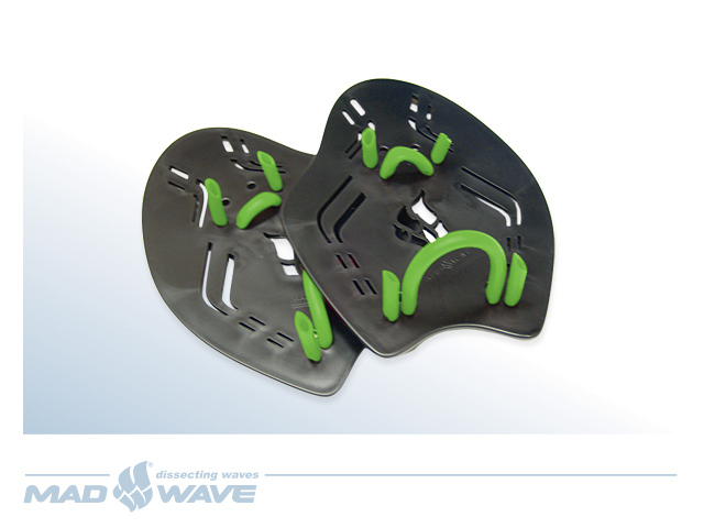 Лопатки для плавания MadWave Extreme, цвет: черный, размер SM0749 01 4 01W Лопатки для плавания MadWave Extreme, цвет: черный, размер SM0749 01 4 01WЛопатки с эргономичным дизайном, двумя точками крепления на пальцах и запястье. Позволяют улучшить технику гребка. Специальные отверстия для потока воды позволяют ощущать воду. Характеристики: Пол: уисекс. Материал: полипропилен, термопластичная резина. Размер лопатки: 20 см х 14,5 см. Размер упаковки: 28 см х 26 см х 8 см.