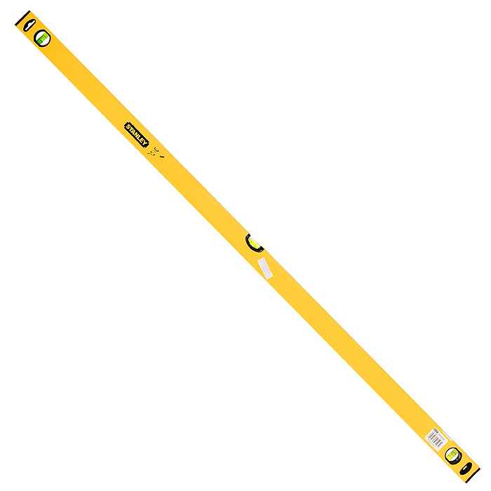 Уровень Stanley FatMax Classicl, 3 капсулы, цвет: желтый, 150 см1-43-107 Уровень Stanley FatMax Classicl, 3 капсулы, цвет: желтый, 150 см1-43-107Профессиональный строительный уровень Stanley FatMax Classicl используется при необходимости контроля горизонтальных и вертикальных плоскостей. Усиленный, противоударный, алюминиевый корпус уровня облегчает с ним работу.