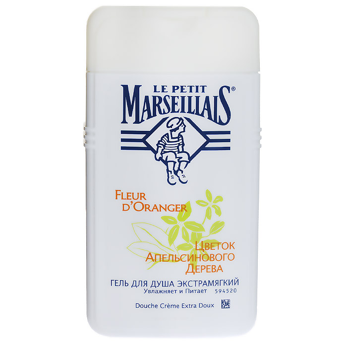 Le Petit Marseillais Гель для душа Цветок апельсинового дерева, 250 мл03034005 Le Petit Marseillais Гель для душа Цветок апельсинового дерева, 250 мл03034005Гель для душа Le Petit Marseillais Цветок апельсинового дерева увлажняет и питает. Гель для душа с цветками апельсинового дерева мягко очищает и увлажняет кожу. Густой, но при этом легко смывающийся гель образует пену с тонким ароматом, способствующую расслаблению. Характеристики: Объем: 250 мл. Артикул: 03034005. Производитель: Франция. Товар сертифицирован.