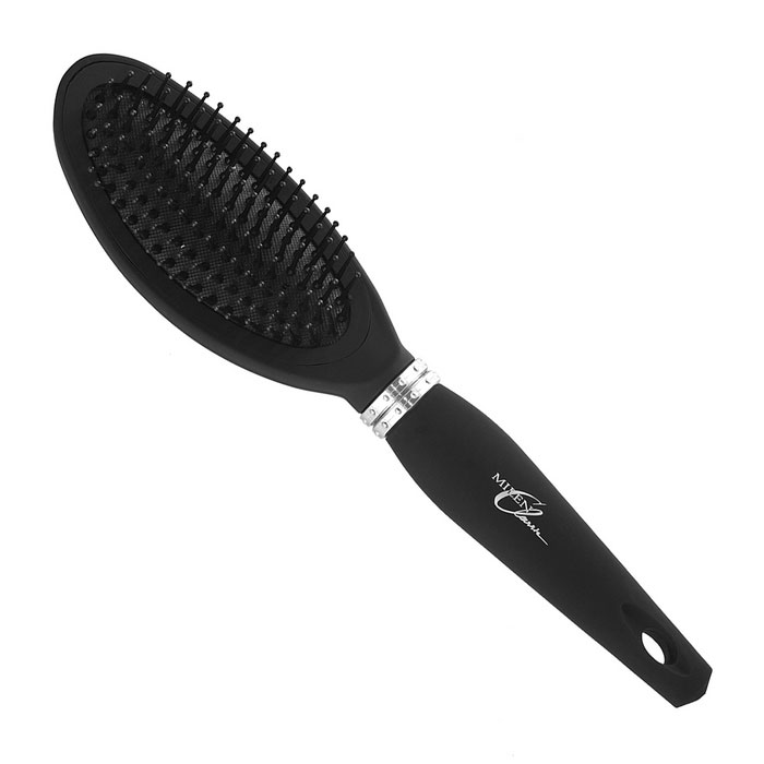 Salon Professional Расческа массажная. 321-770321-770 Salon Professional Расческа массажная. 321-770321-770Массажная расческа Salon Professional выполнена из термостойкого пластика с антистатическими зубцами и предназначена для расчесывания волос, массажа головы. Благодаря продуманному дизайну расческа очень удобна в использовании. Окончания зубцов имеют шарообразную форму, что позволяет производить легкий массаж головы, снимая напряжение и не раздражая кожу головы. Характеристики: Материал: пластмасса. Длина расчески: 25,5 см. Длина зубца: 1,5 см. Производитель: Германия. Артикул: 321-770. Товар сертифицирован.