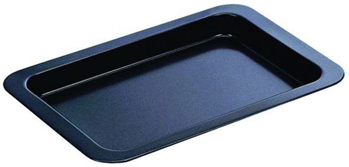 Противень Regent Inox Easy. 93-CS-EA-2-0193-CS-EA-2-01 Противень Regent Inox Easy. 93-CS-EA-2-0193-CS-EA-2-01Прямоугольный противень Regent Inox Easy выполнен из высококачественной углеродистой стали и снабжен антипригарным покрытием, что обеспечивает форме прочность и долговечность. Противень равномерно и быстро прогревается, что способствует лучшему пропеканию пищи. Данный противень легко чистить. Готовая выпечка без труда извлекается из него. Противень подходит для использования в духовке с максимальной температурой 250°С. Перед каждым использованием противень необходимо смазать небольшим количеством масла. Чтобы избежать повреждений антипригарного покрытия, не используйте металлические или острые кухонные принадлежности. Можно мыть в посудомоечной машине.