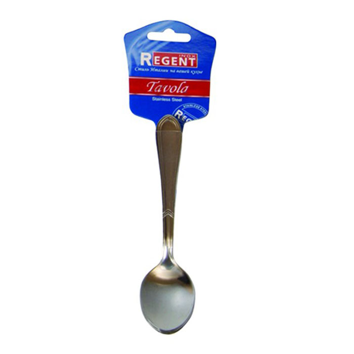 Набор чайных ложек Regent Inox Tavola, 3 шт93-CU-TA-04.3 Набор чайных ложек Regent Inox Tavola, 3 шт93-CU-TA-04.3Набор Tavola состоит из 3 чайных ложек, выполненных из нержавеющей стали. Ручки ложек оформлены глянцевой полировкой с фигурной штамповкой, что придает им строгость и изысканность. Сервировка праздничного стола таким набором станет великолепным украшением любого торжества.