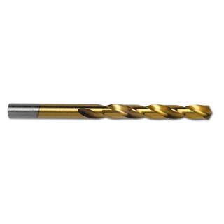 Сверло по металлу Irwin HSS Titanium, 9,5 мм10502598 Сверло по металлу Irwin HSS Titanium, 9,5 мм10502598Сверло по металлу Irwin HSS Titanium предназначено для выполнения сквозных и глухих отверстий в различных материалах. Сверло изготовлено из высококачественной быстрорежущей стали с покрытием из нитрида титана толщиной 2.5 мкм. Покрытие из нитрида титана имеет низкий коэффициент трения. По сравнению с другими сверлами из быстрорежущей инструментальной стали скорость сверления может быть увеличена на 40-60%, а скорость подачи - на 10-20% без значительного сокращения срока службы сверла. Работает в правом направлении.